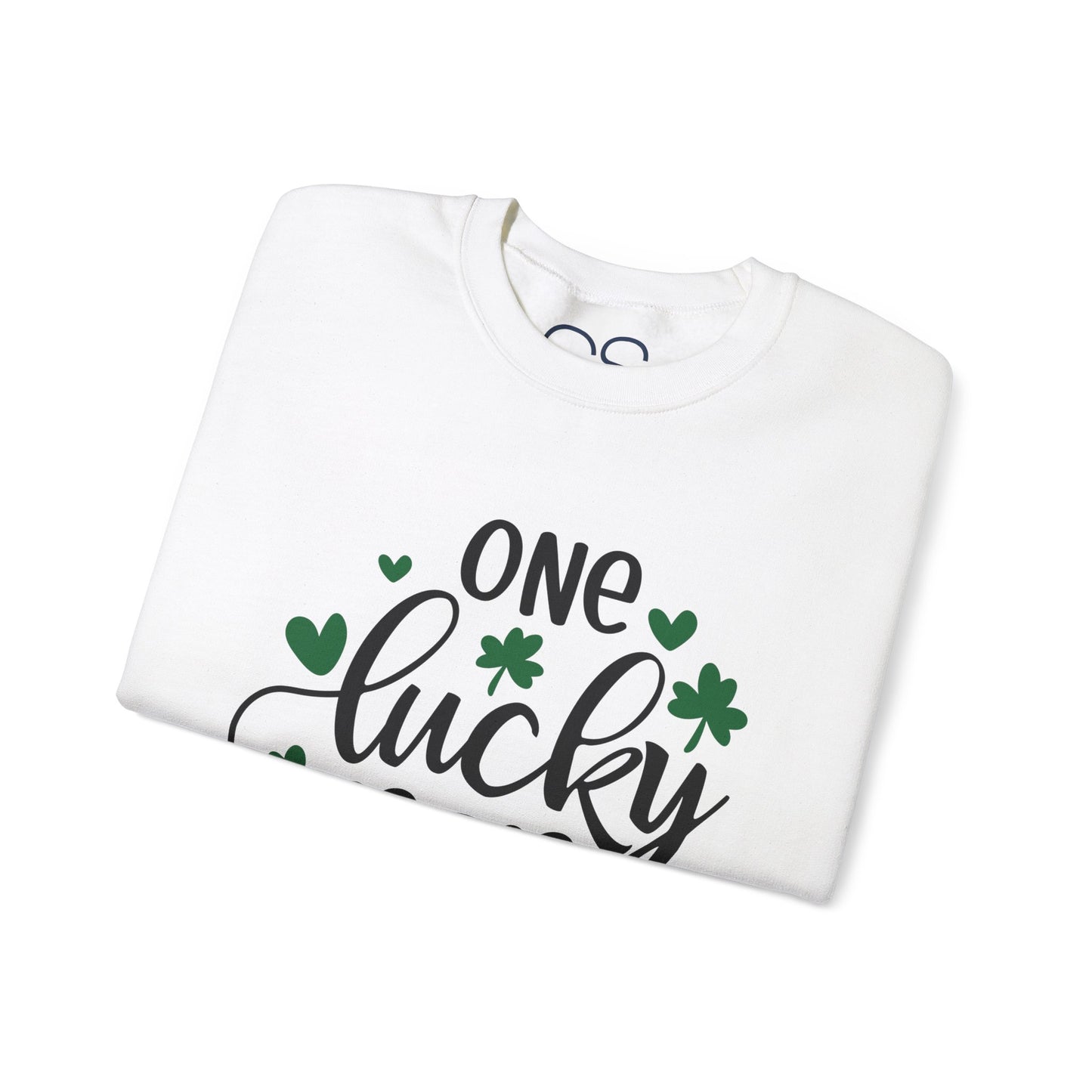 Personalized One Lucky Dad St. Patricks Day Sweatshirt