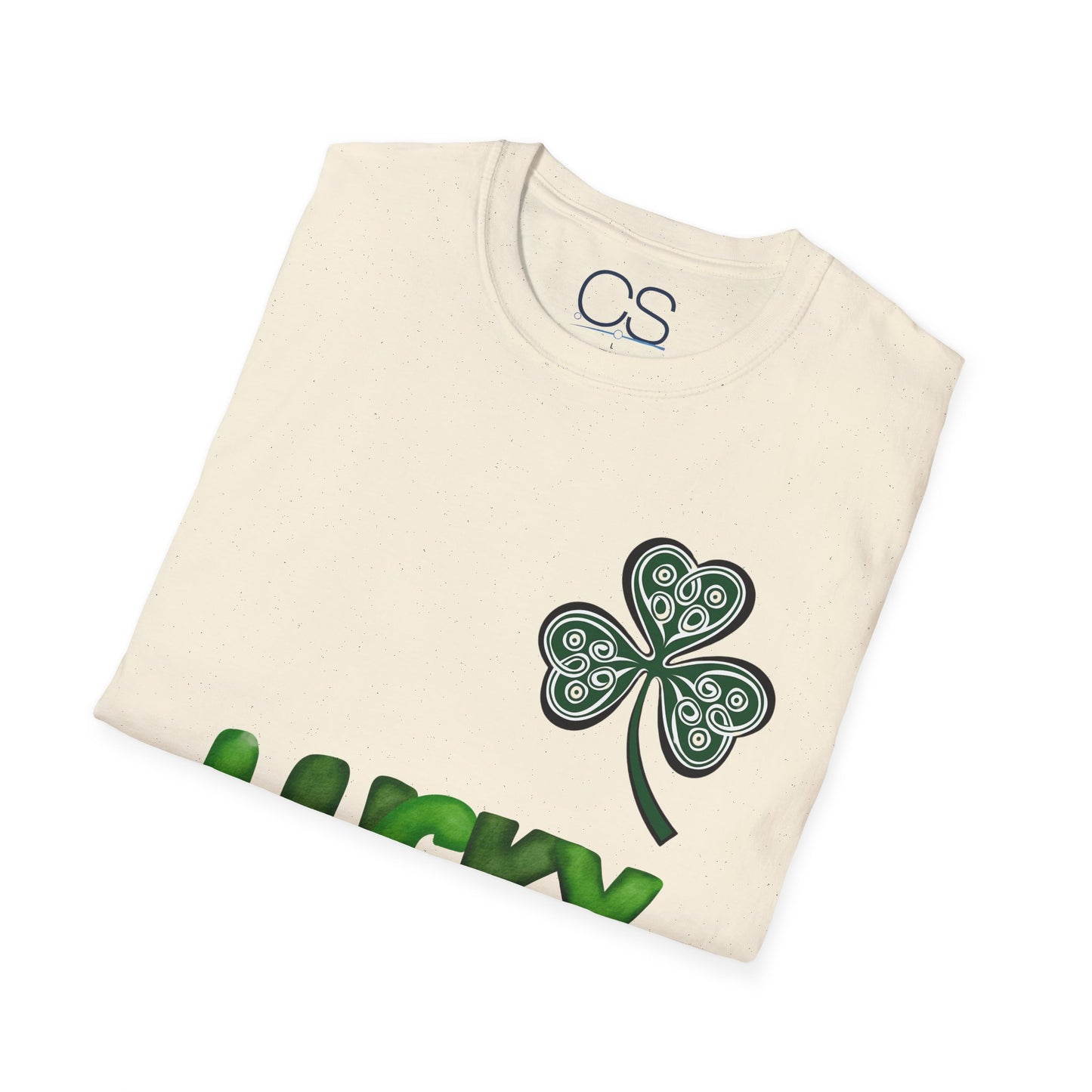 Double-Sided St. Patrick's Day Irish Shamrock Unisex Softstyle T-Shirt