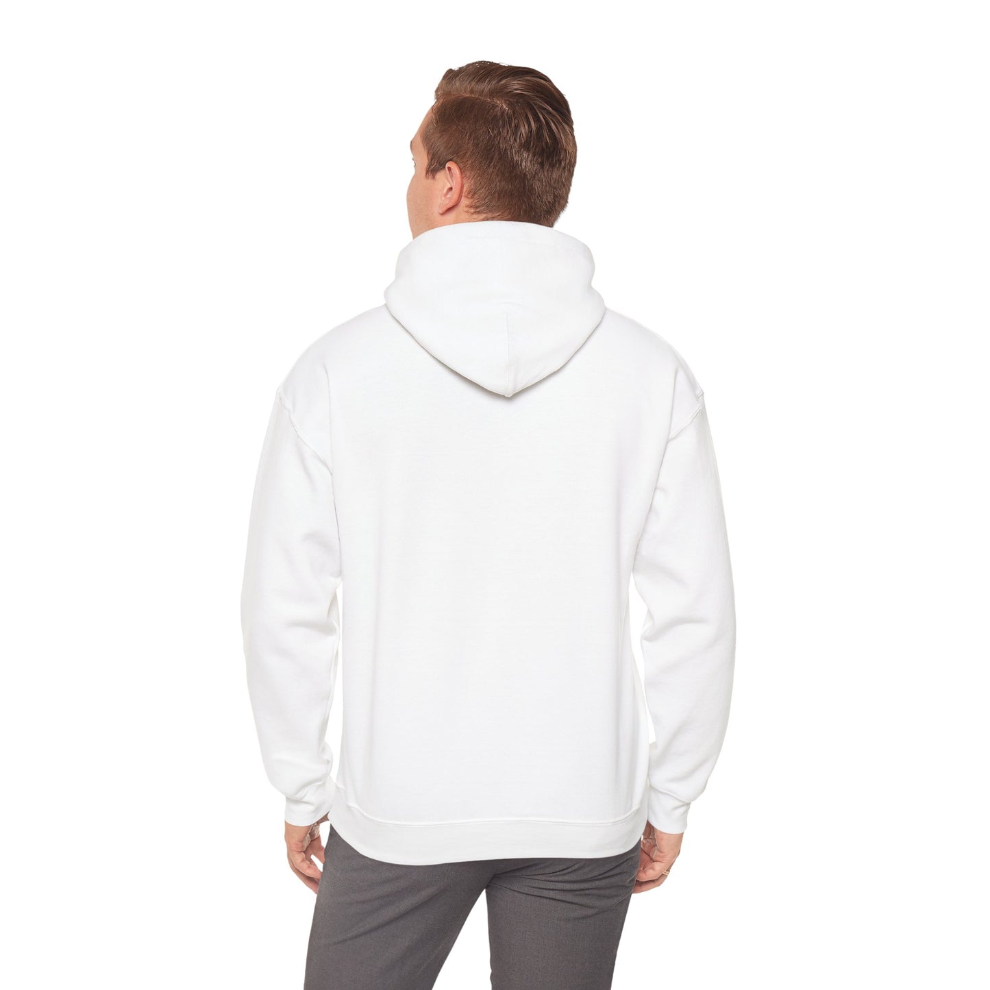 Abstract Art Face Hooded Sweatshirt