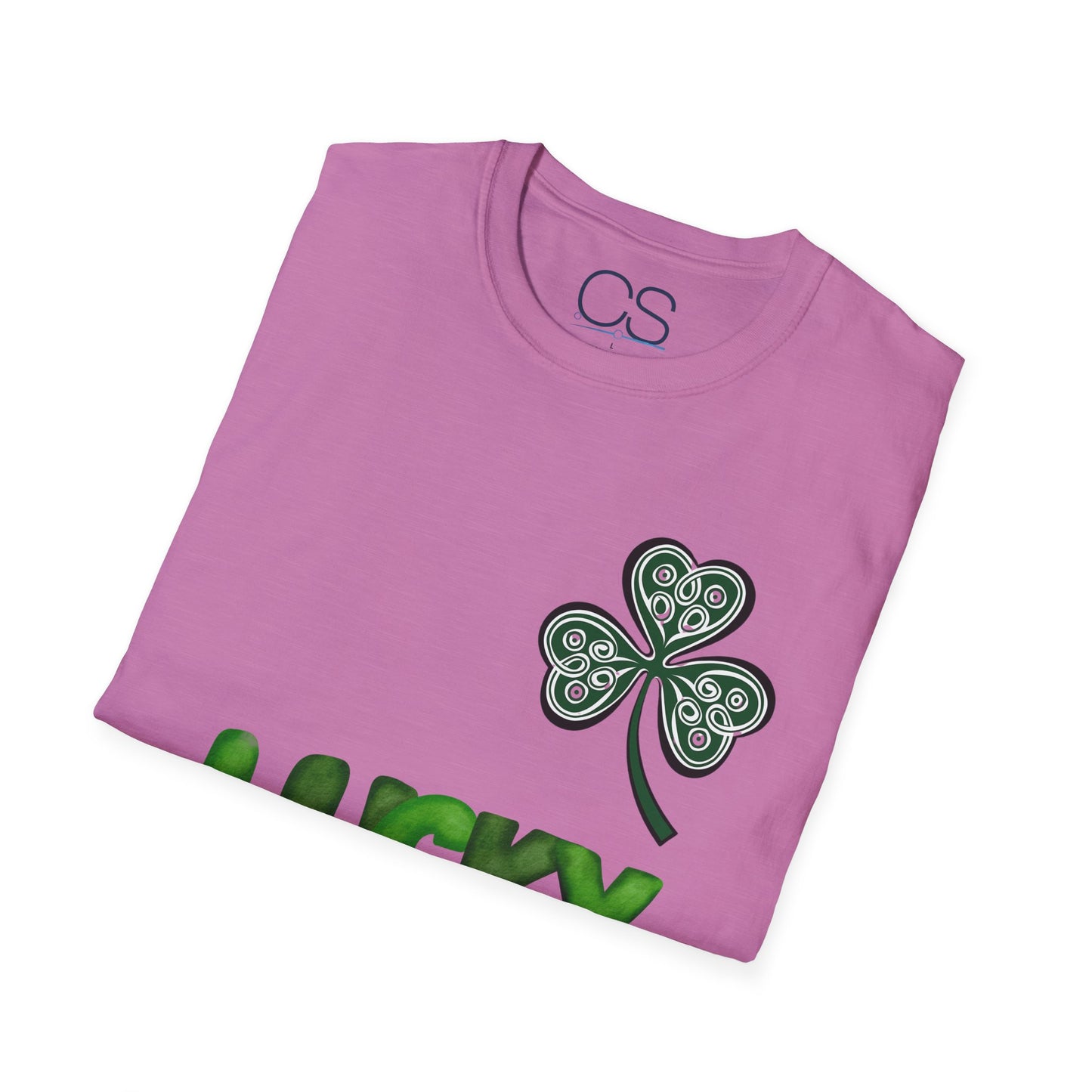 Double-Sided St. Patrick's Day Irish Shamrock Unisex Softstyle T-Shirt