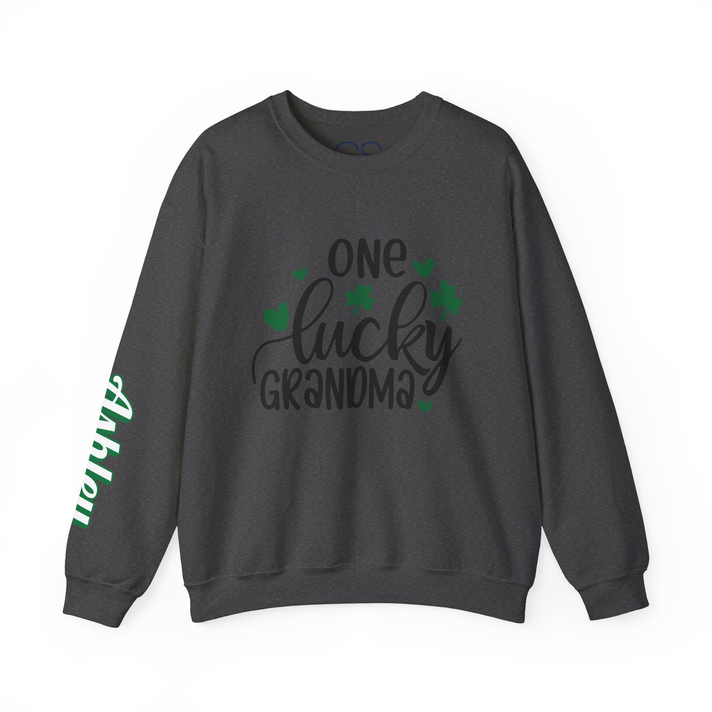 Personalized One Lucky Grandma St. Patricks Day Sweatshirt
