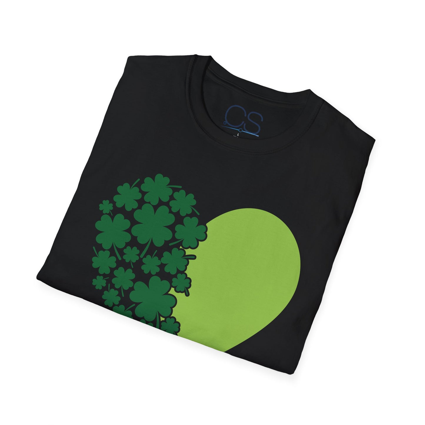 Irish Shamrock Heart T-Shirt