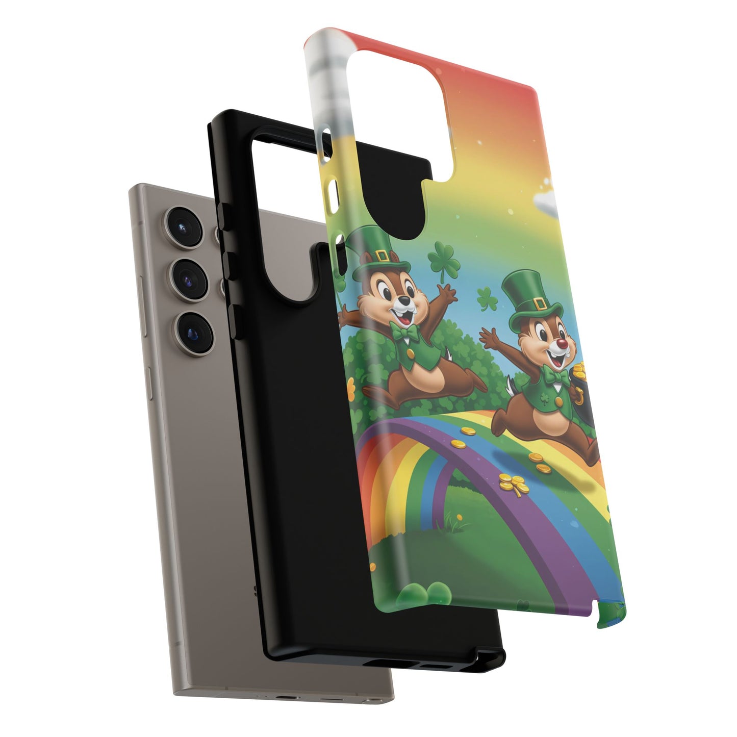Disney Chip 'n Dale St. Patrick's Day Durable Phone Case