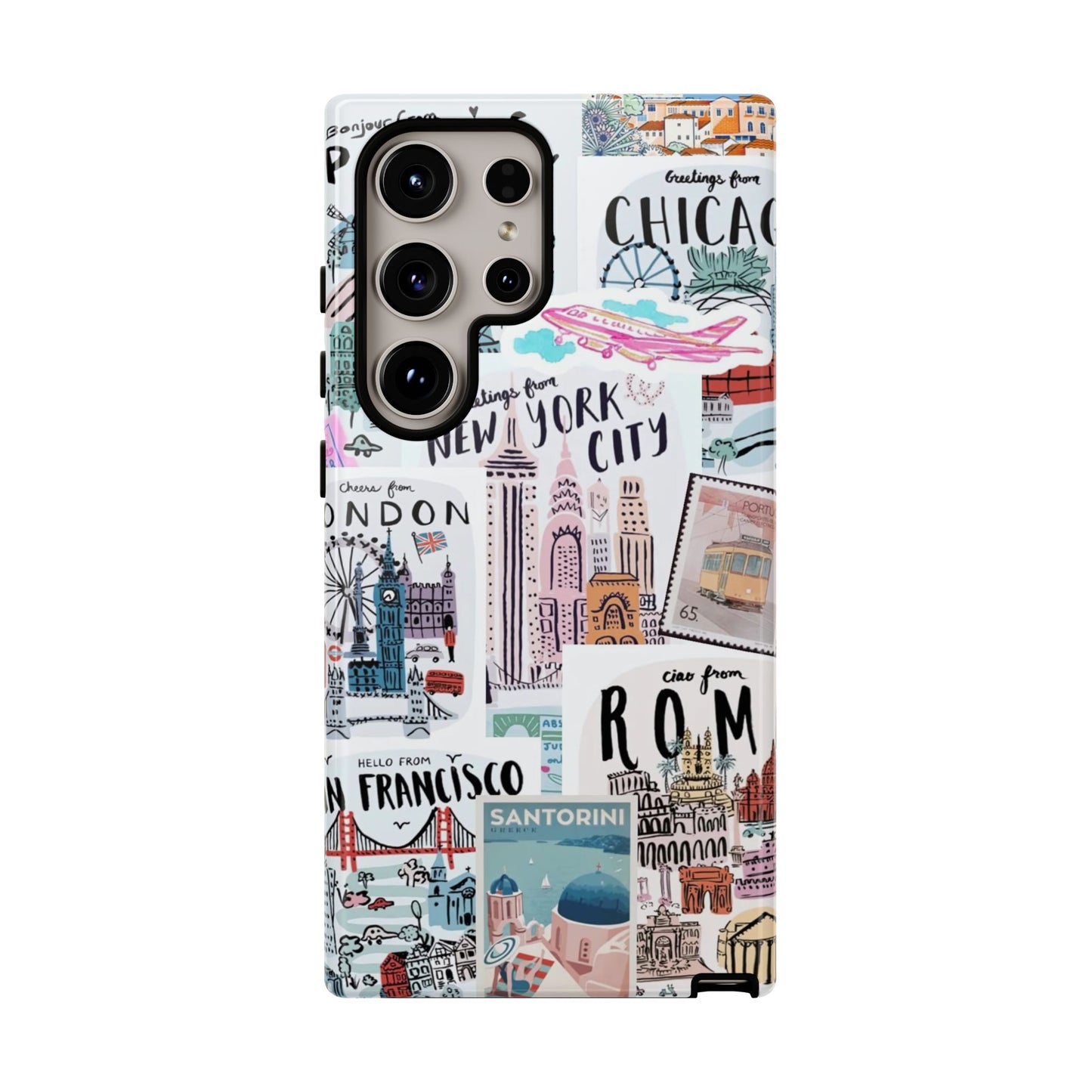 Wanderlust Travel-Themed Durable Phone Case
