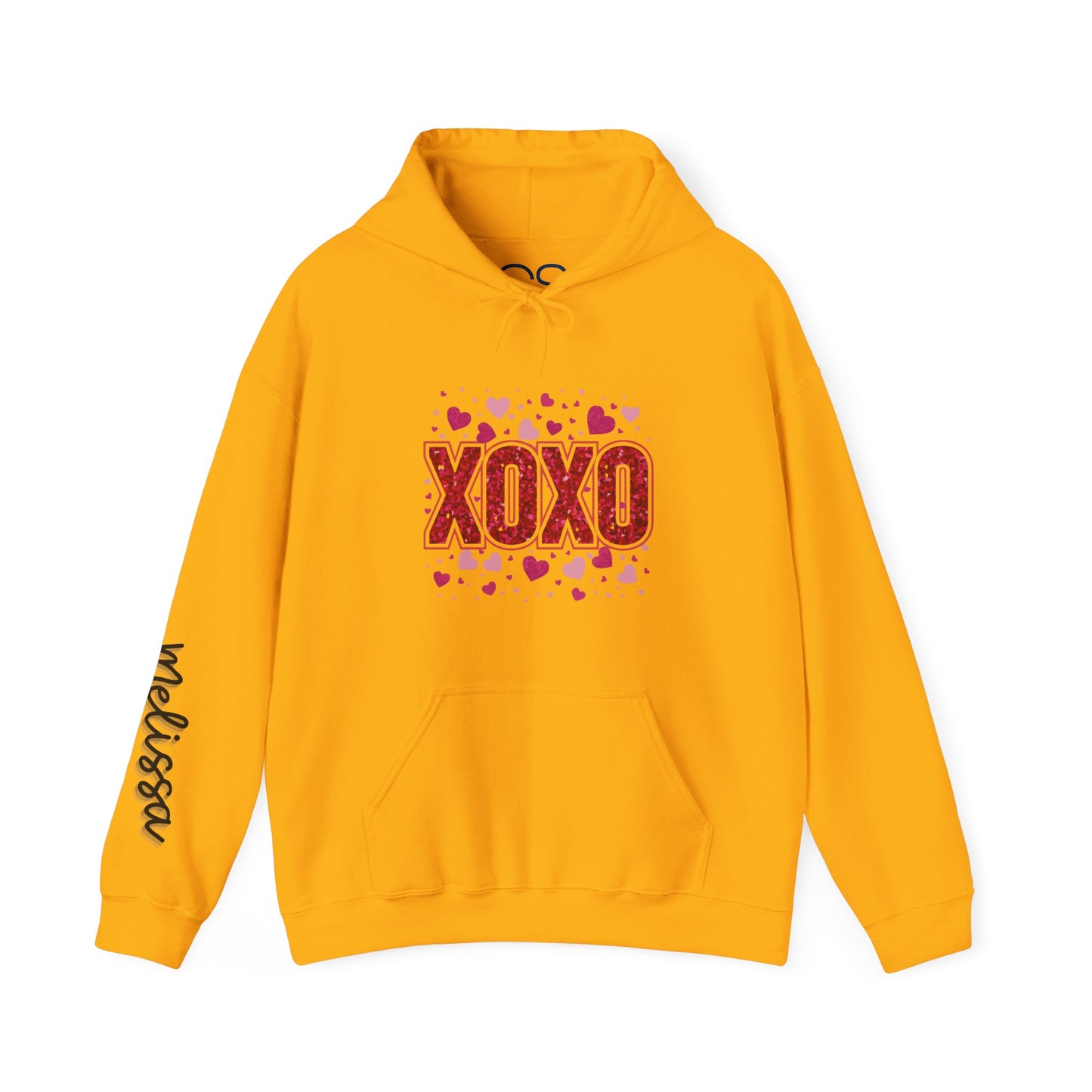 Personalized XOXO Hooded Sweatshirt