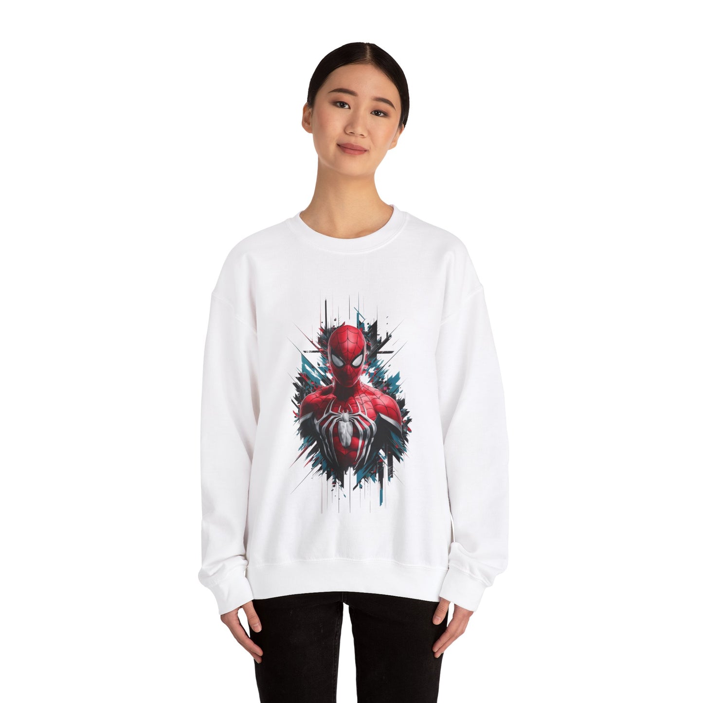 Spider-Man-Themed Crewneck Sweatshirt