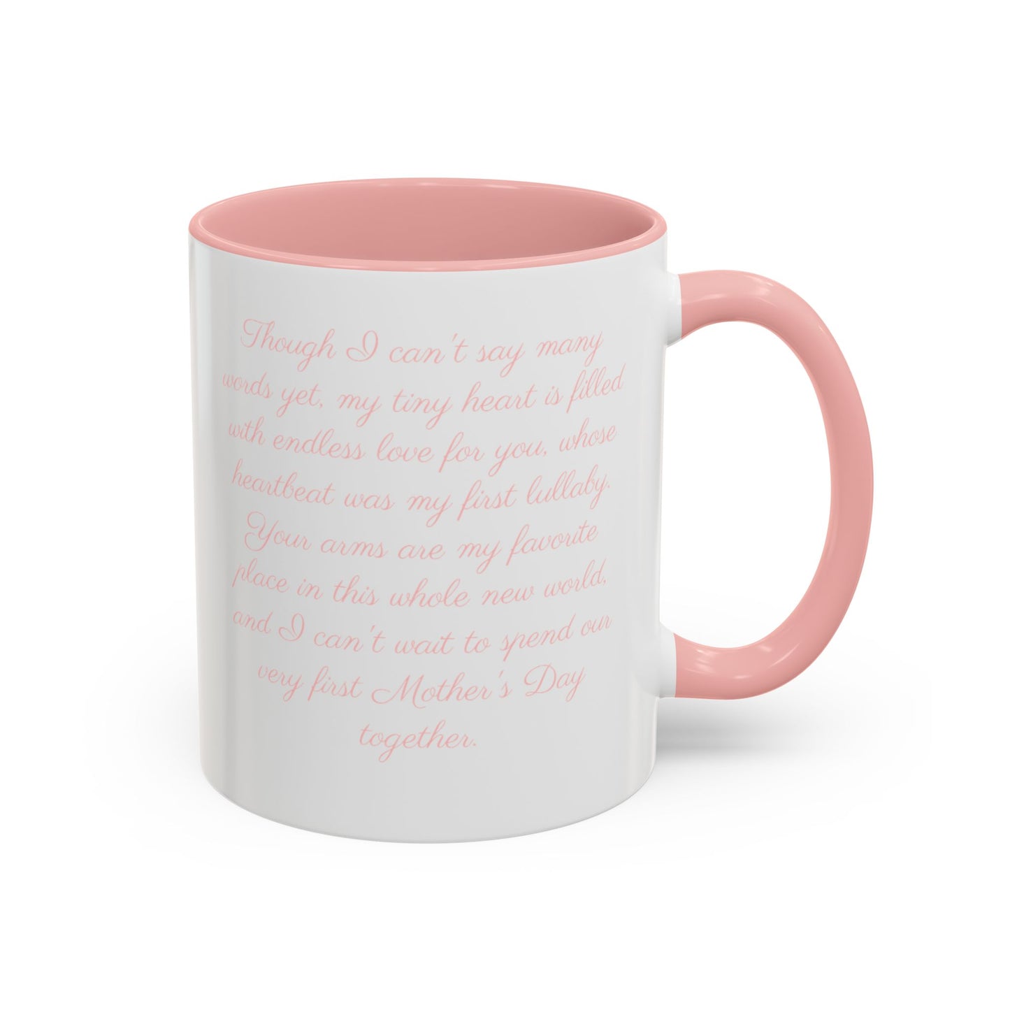 My First Mother's Day Mug Pink - Newborn Baby Message