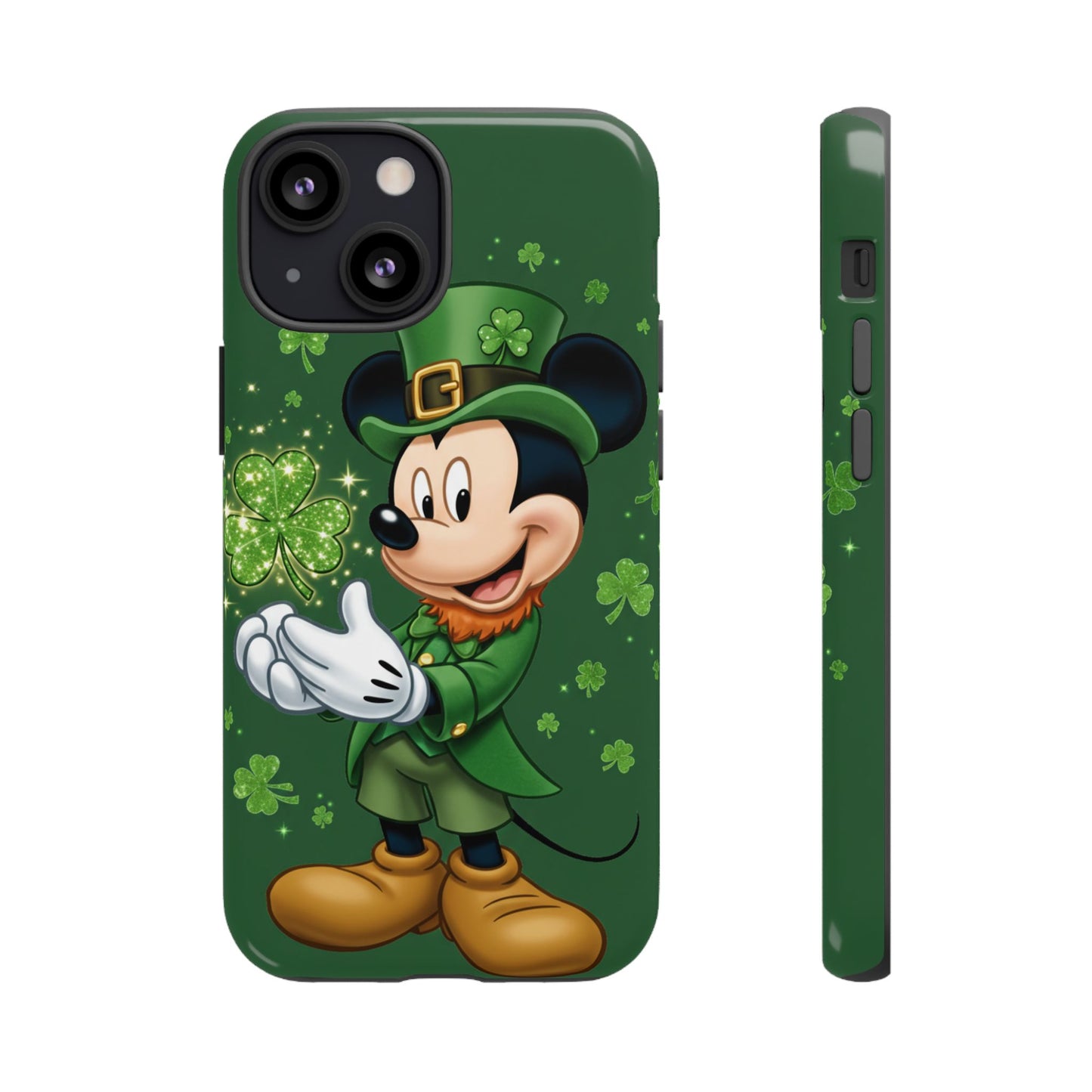 Disney Mickey Shamrock Durable Phone Case