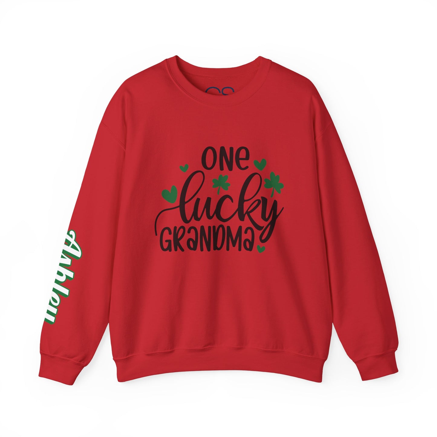 Personalized One Lucky Grandma St. Patricks Day Sweatshirt