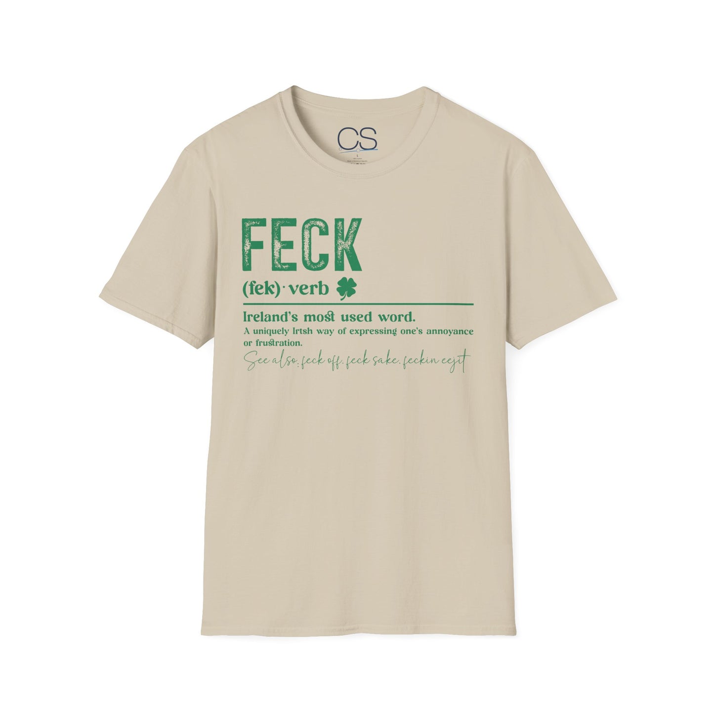 Luck of the Irish Shamrock Unisex Softstyle T-Shirt