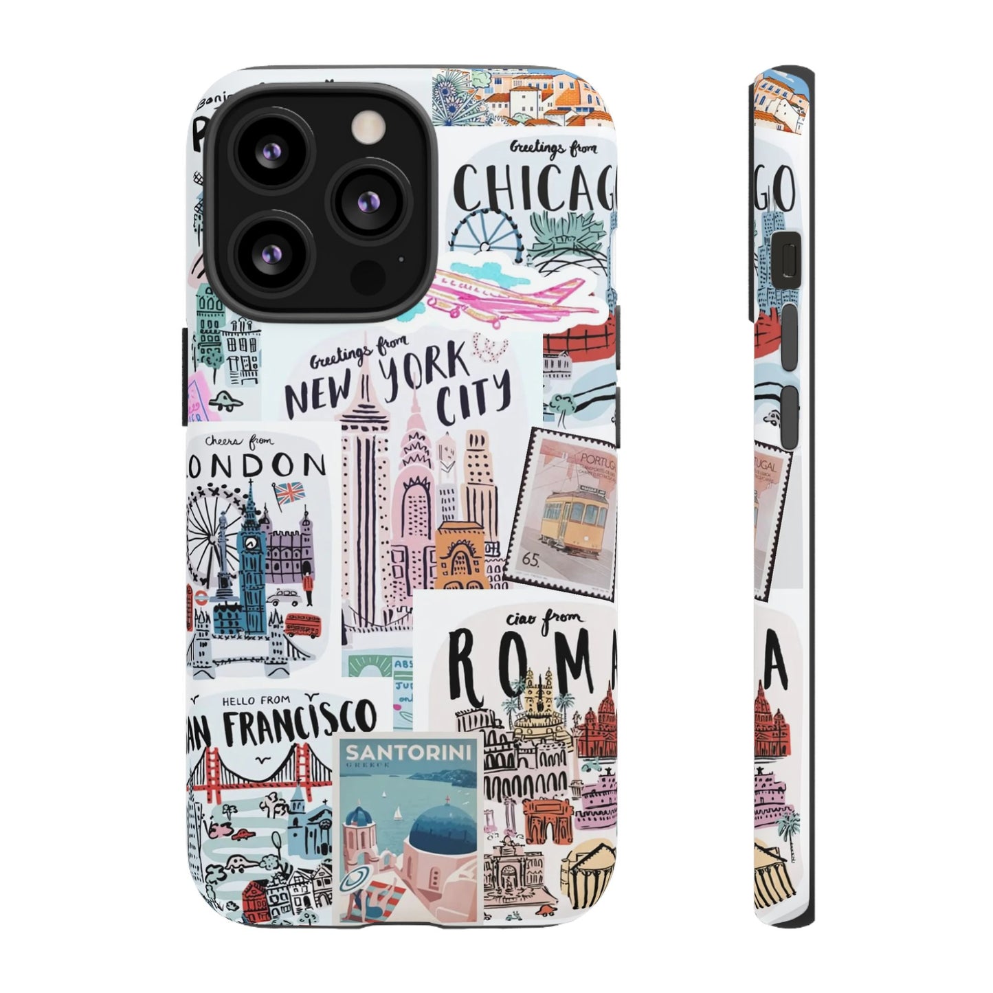 Wanderlust Travel-Themed Durable Phone Case