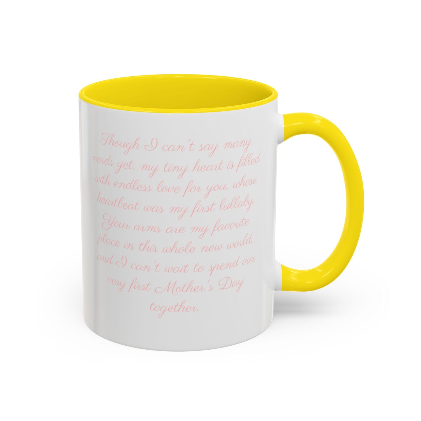My First Mother's Day Mug Pink - Newborn Baby Message