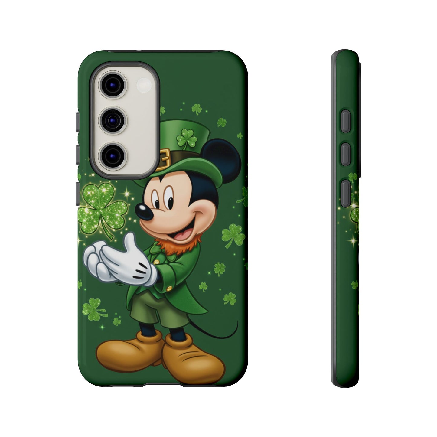 Disney Mickey Shamrock Durable Phone Case