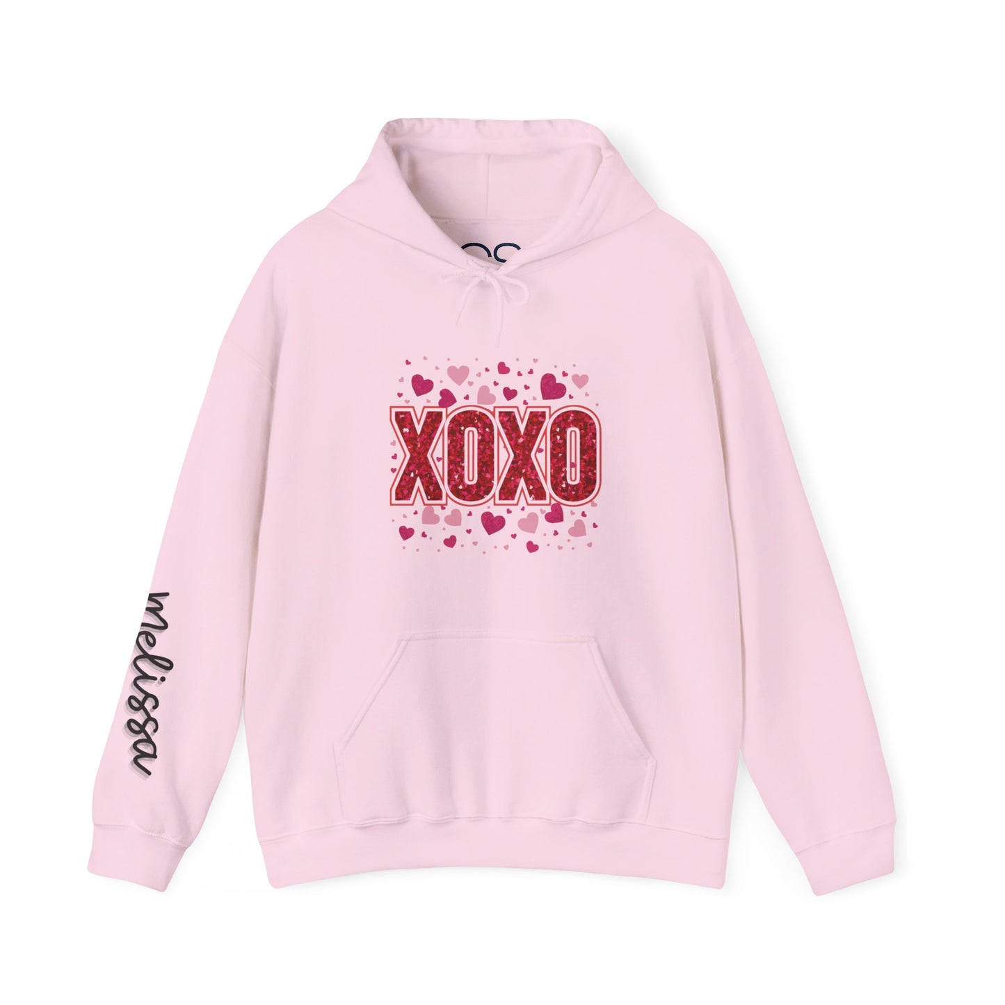 Personalized XOXO Hooded Sweatshirt