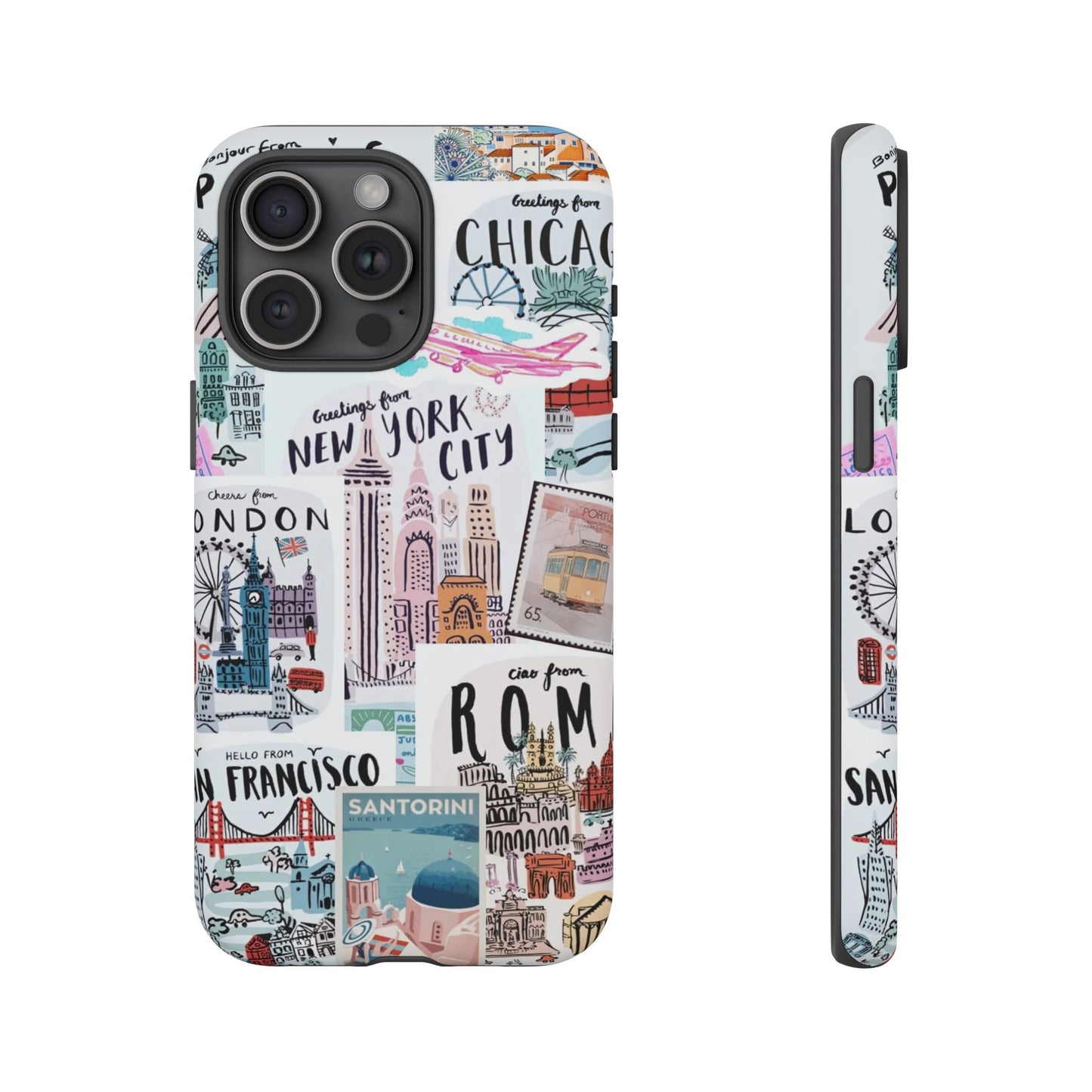 Wanderlust Travel-Themed Durable Phone Case