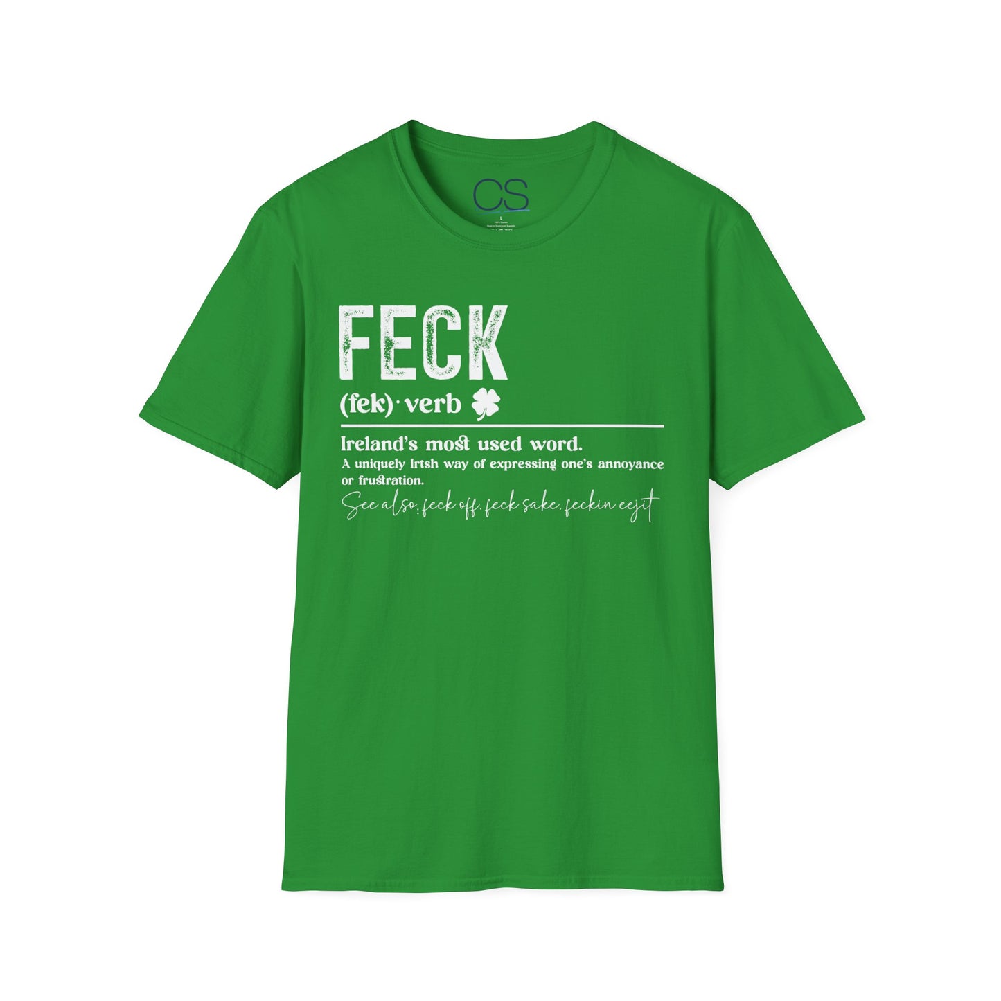Luck of the Irish Shamrock Unisex Softstyle T-Shirt
