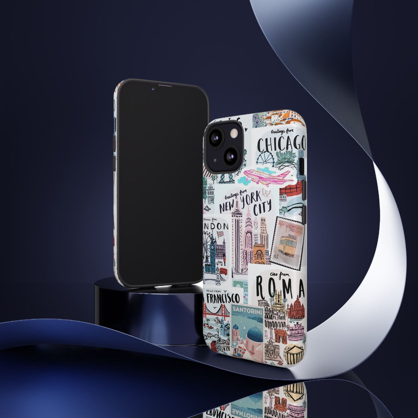 Wanderlust Travel-Themed Durable Phone Case