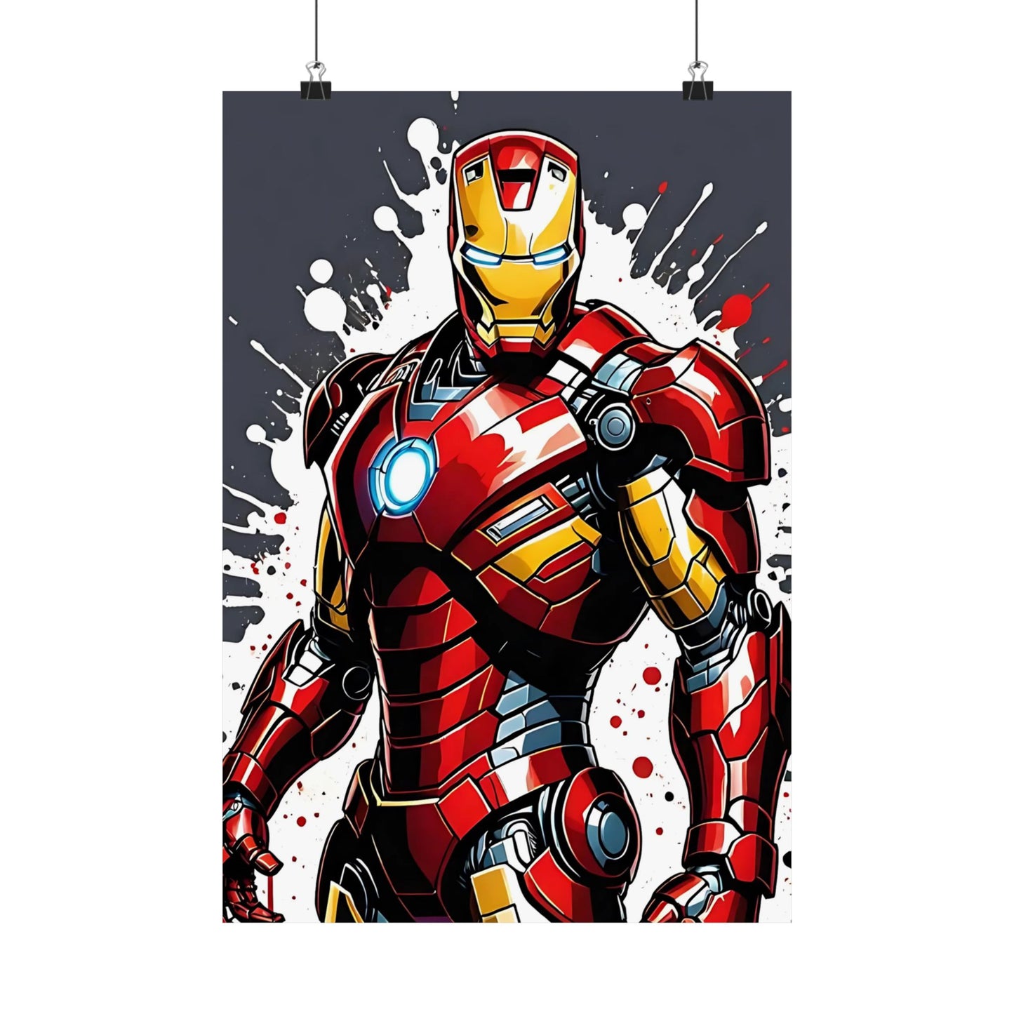 Armored Hero Premium Art Poster