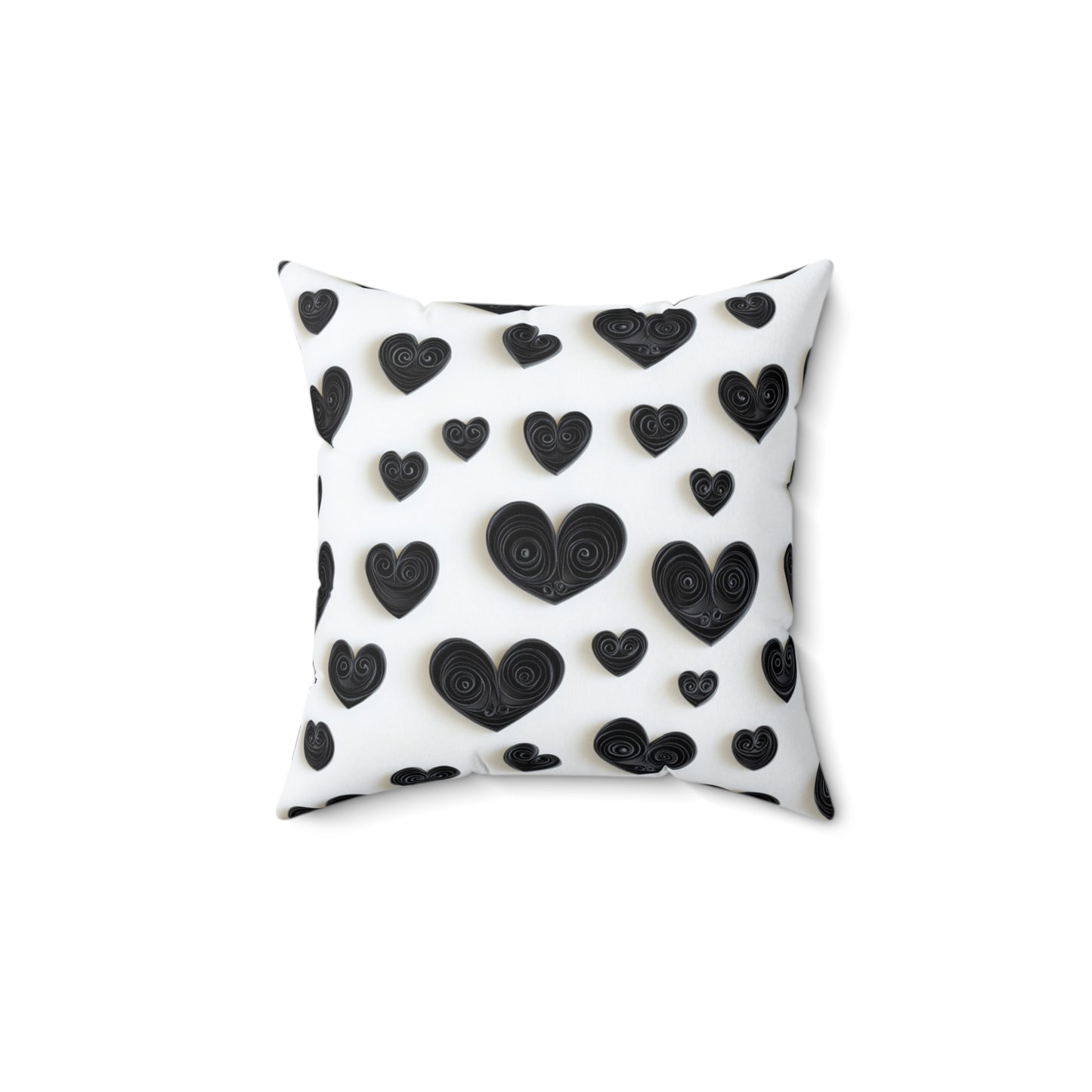 Modern Heart Pattern Throw Pillow
