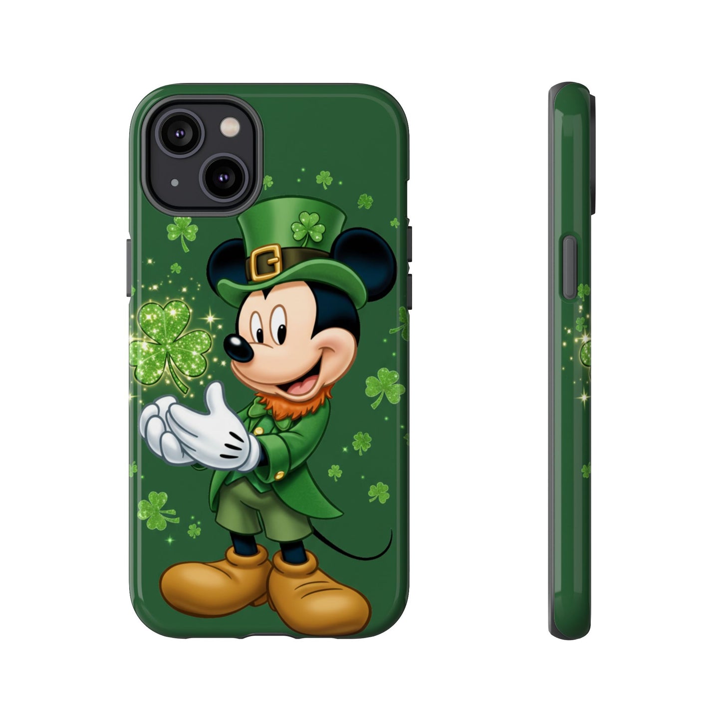 Disney Mickey Shamrock Durable Phone Case