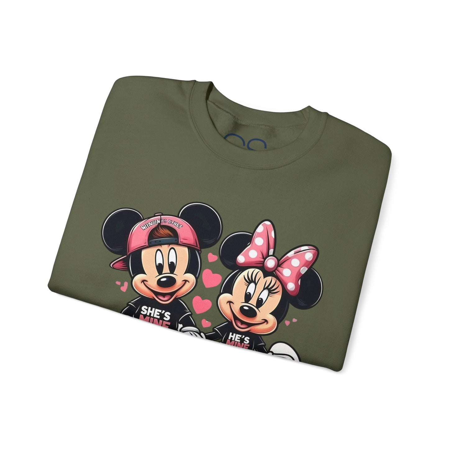 Mickey & Minnie Couples Crewneck Sweatshirt