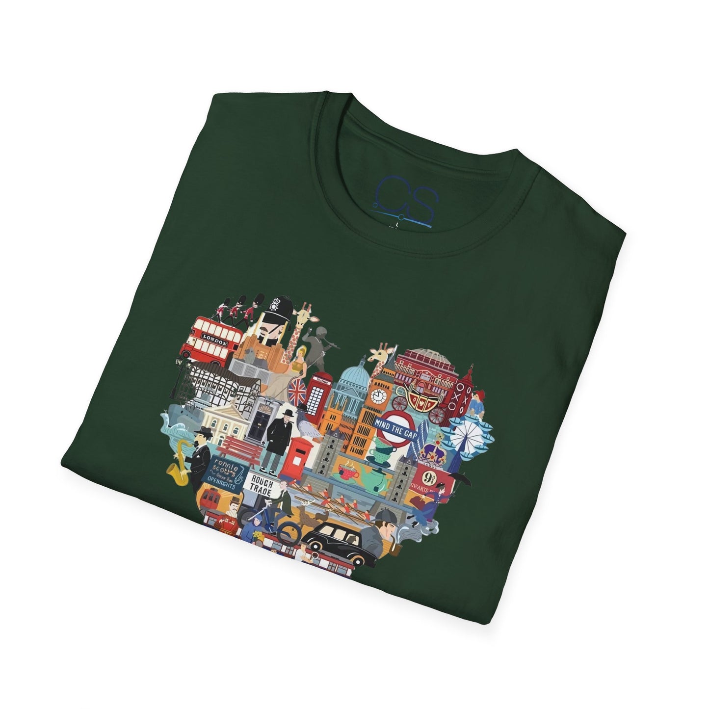London Heart Collage T-Shirt