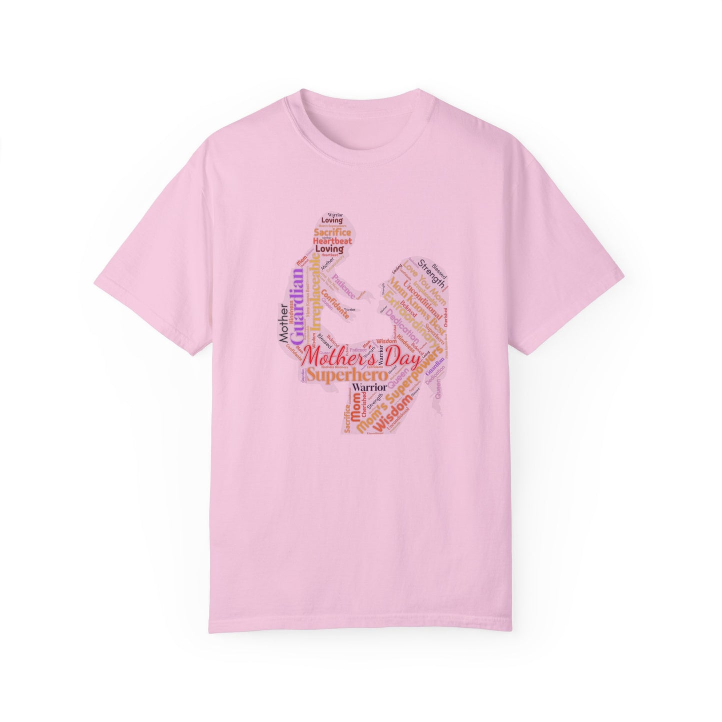 Mother and Child Word Art T-Shirt