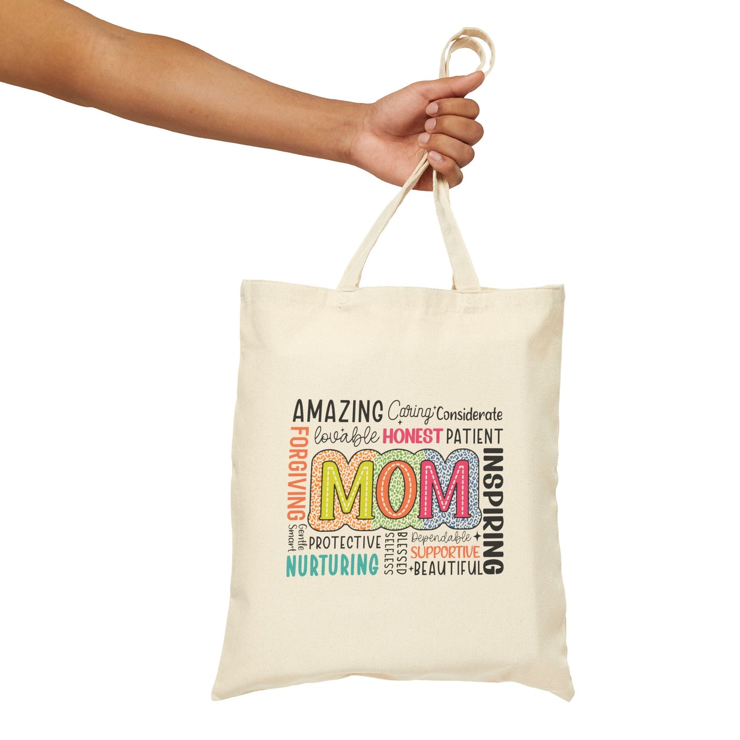 Mom Word Cloud Tote Bag