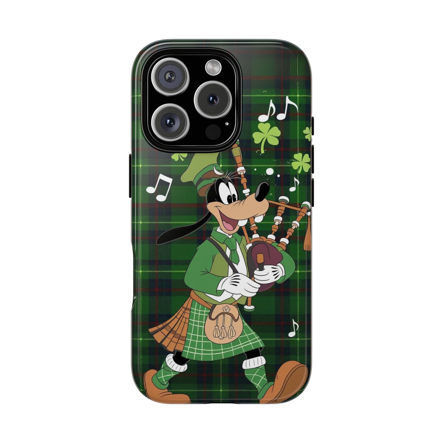 Disney Goofy St. Patrick's Day Durable Phone Case