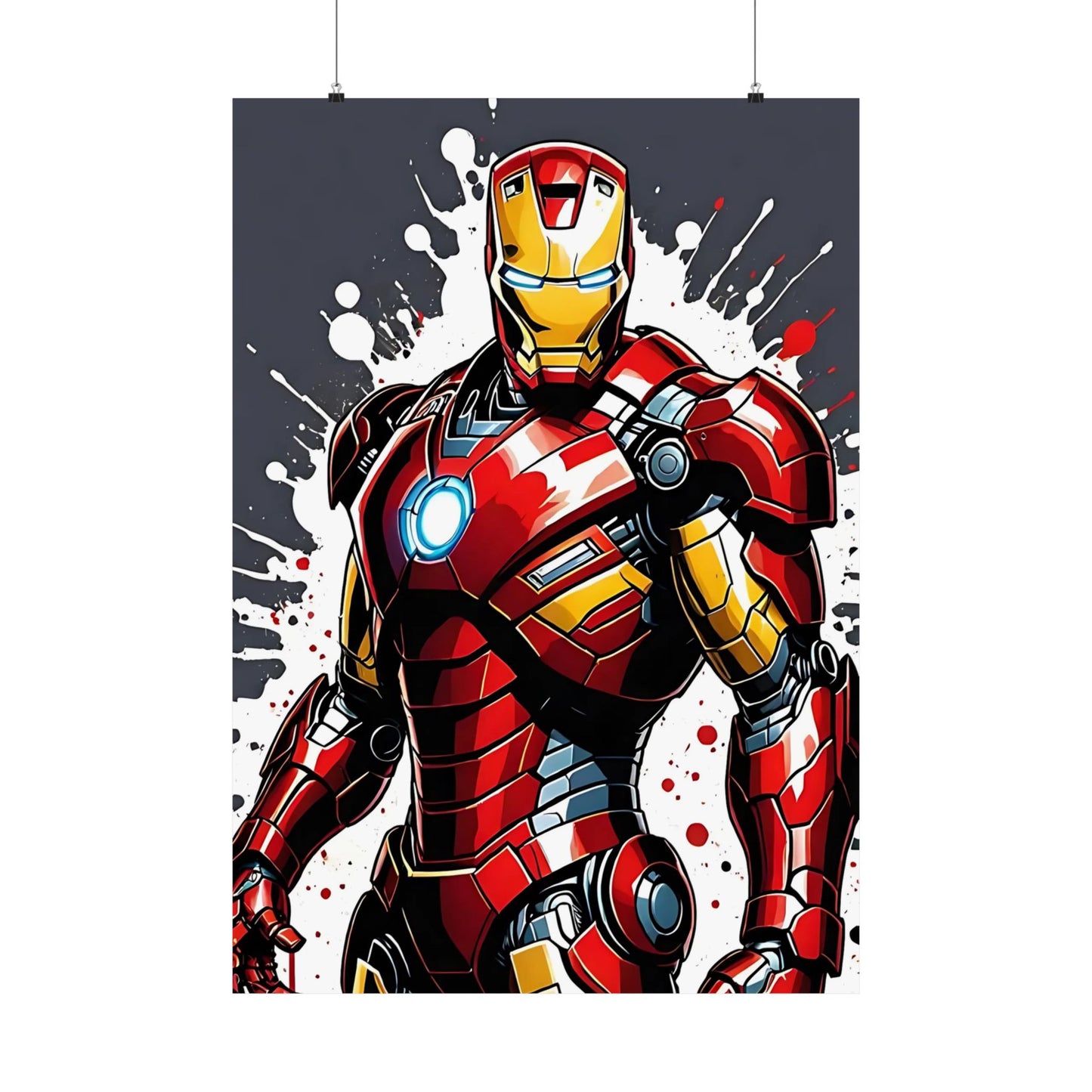 Armored Hero Premium Art Poster