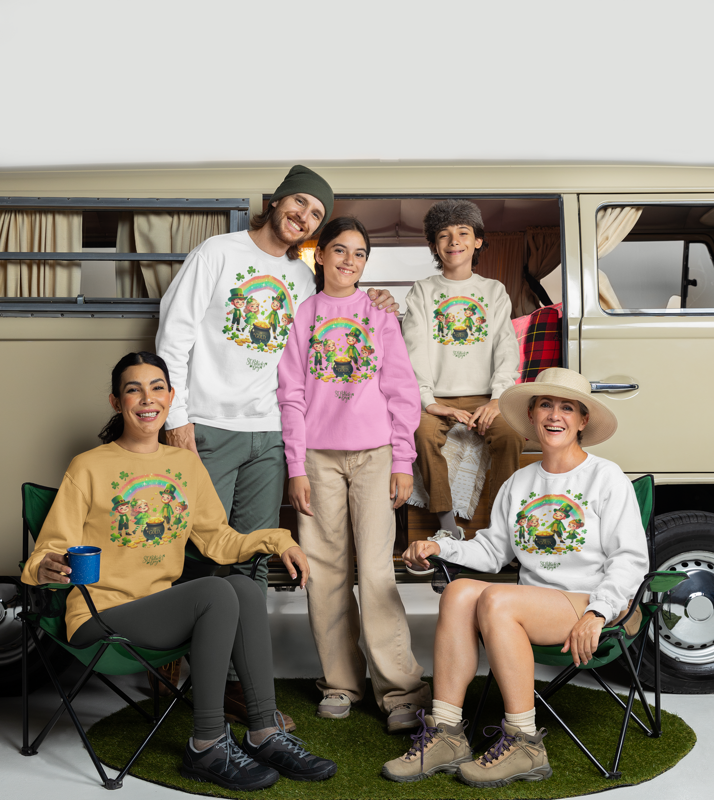 Magical Family St. Patrick's Day Sweatshirt - Family Bundle