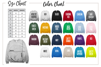 Vibrant Wolf Art Crewneck Sweatshirt - Watercolor Style Graphic