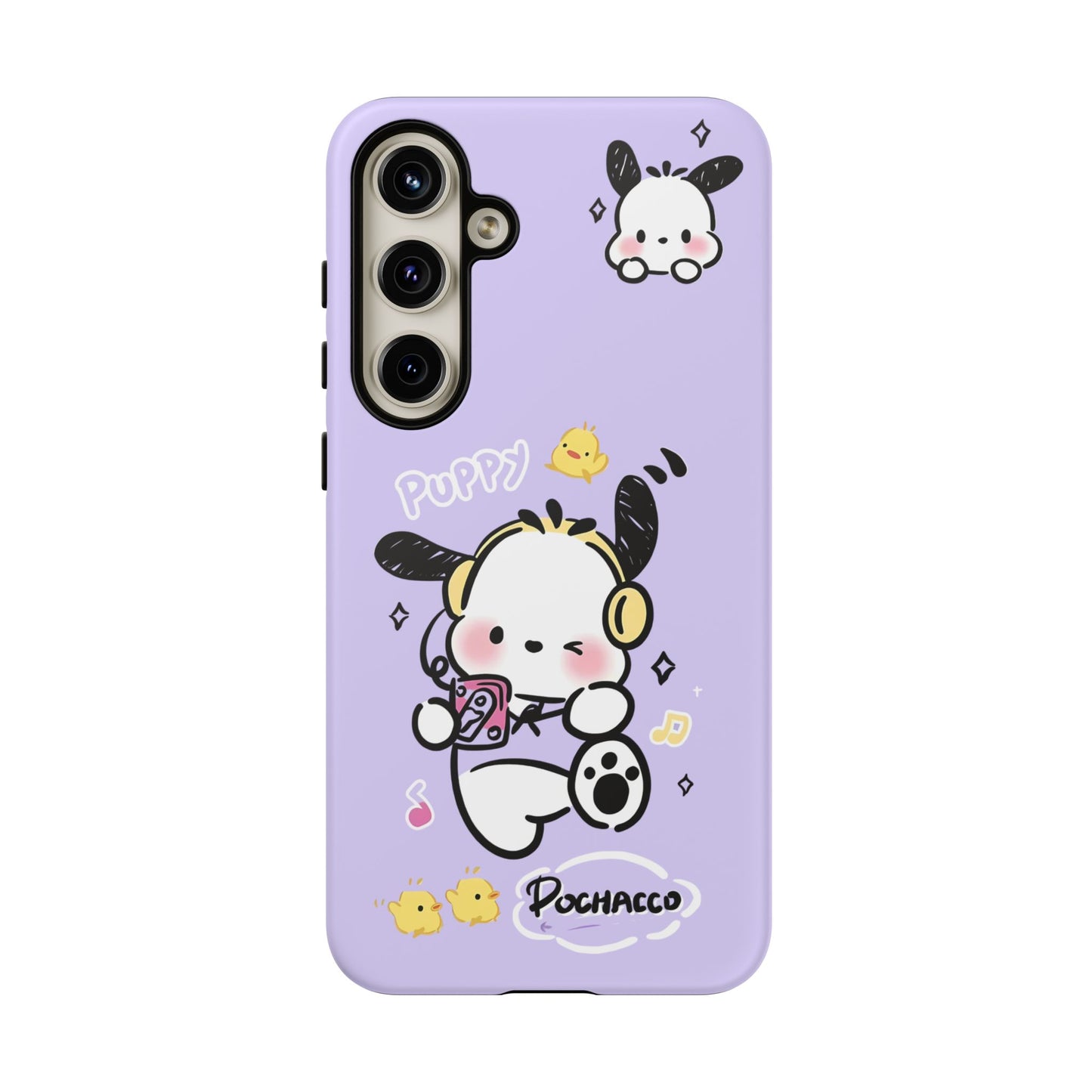 Pochacco Patterned Durable Phone Case