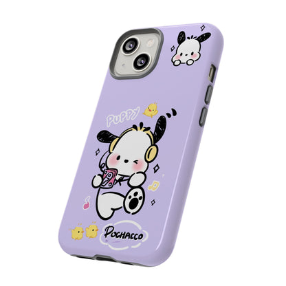 Pochacco Patterned Durable Phone Case