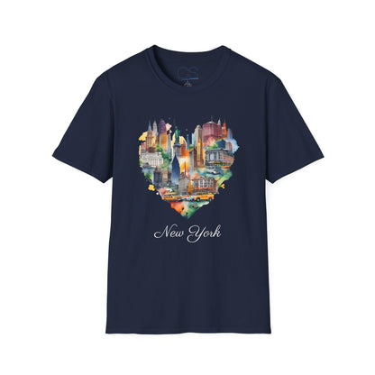 New York Heart Collage T-Shirt