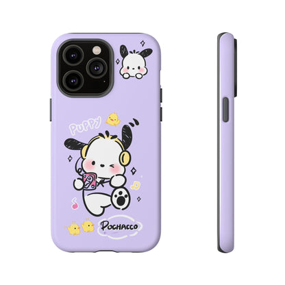 Pochacco Patterned Durable Phone Case