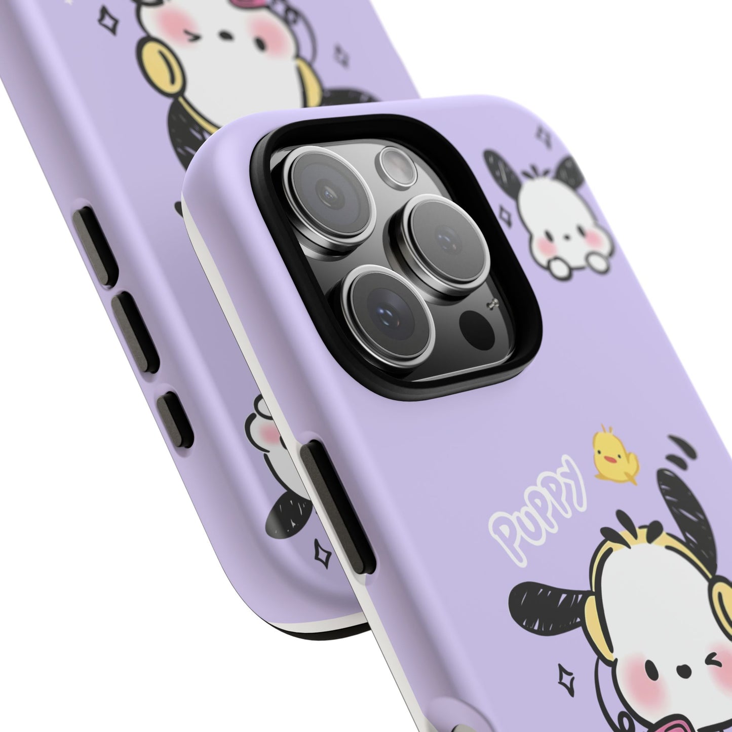 Pochacco Patterned Durable Phone Case