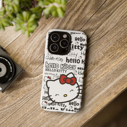 Charming Hello Kitty Durable Phone Case