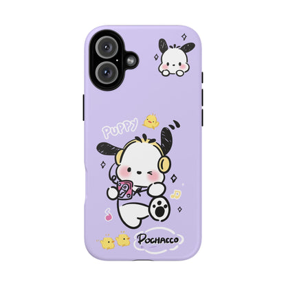 Pochacco Patterned Durable Phone Case