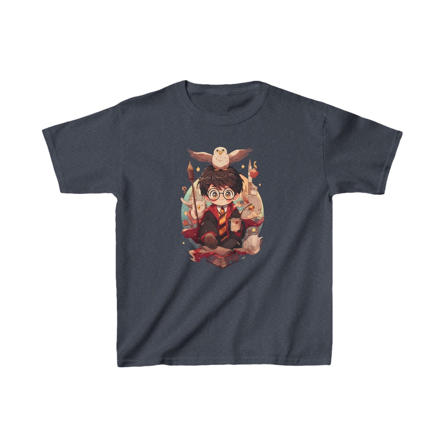 Harry Potter Chibi Kids Heavy Cotton™ Tee T-shirt: A Magical Addition to Your Wardrobe