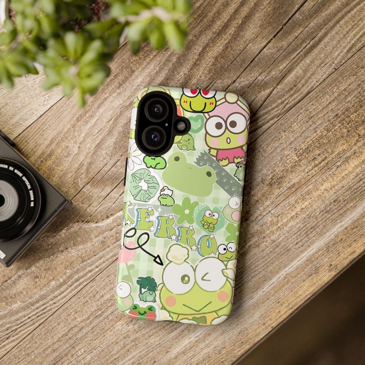 Keroppi Character Durable Phone Case