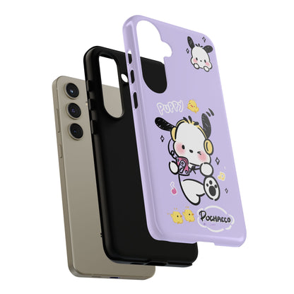 Pochacco Patterned Durable Phone Case