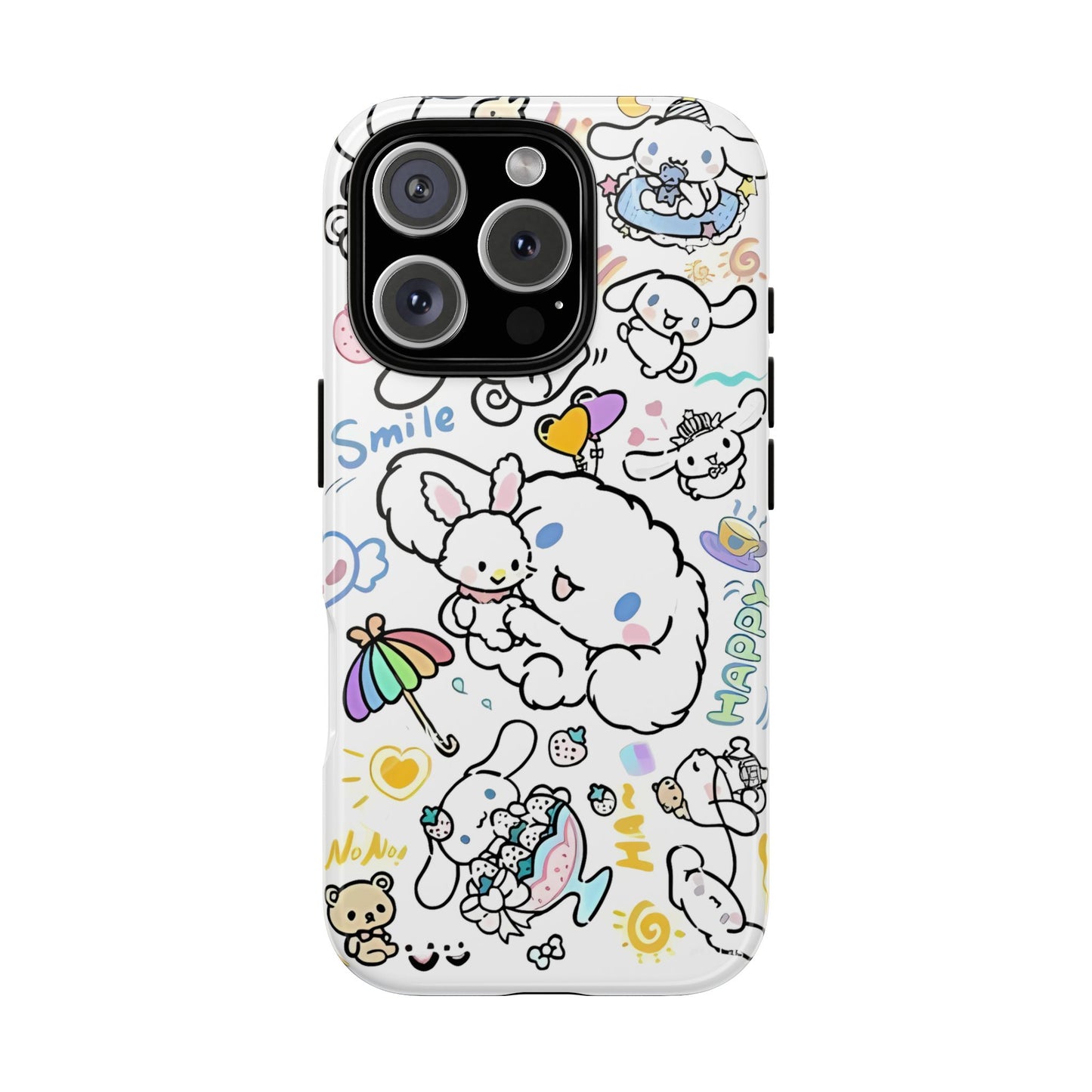 Charming My Melody Themed Durable Phone Case