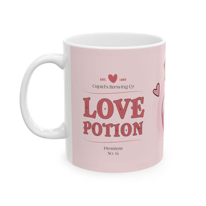 Love Potion Valentine's Day Mug with Adorable Design