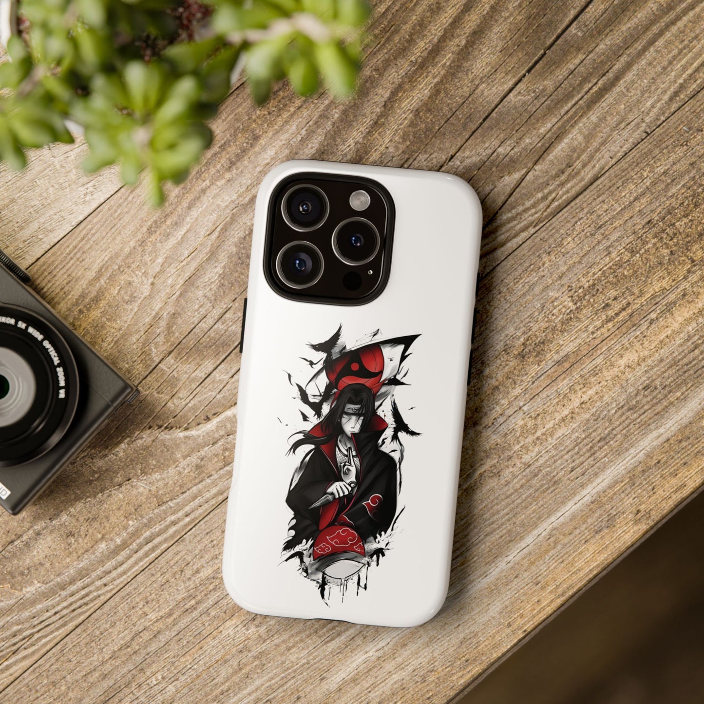 Durable Itachi Uchiha Pattern Phone Case