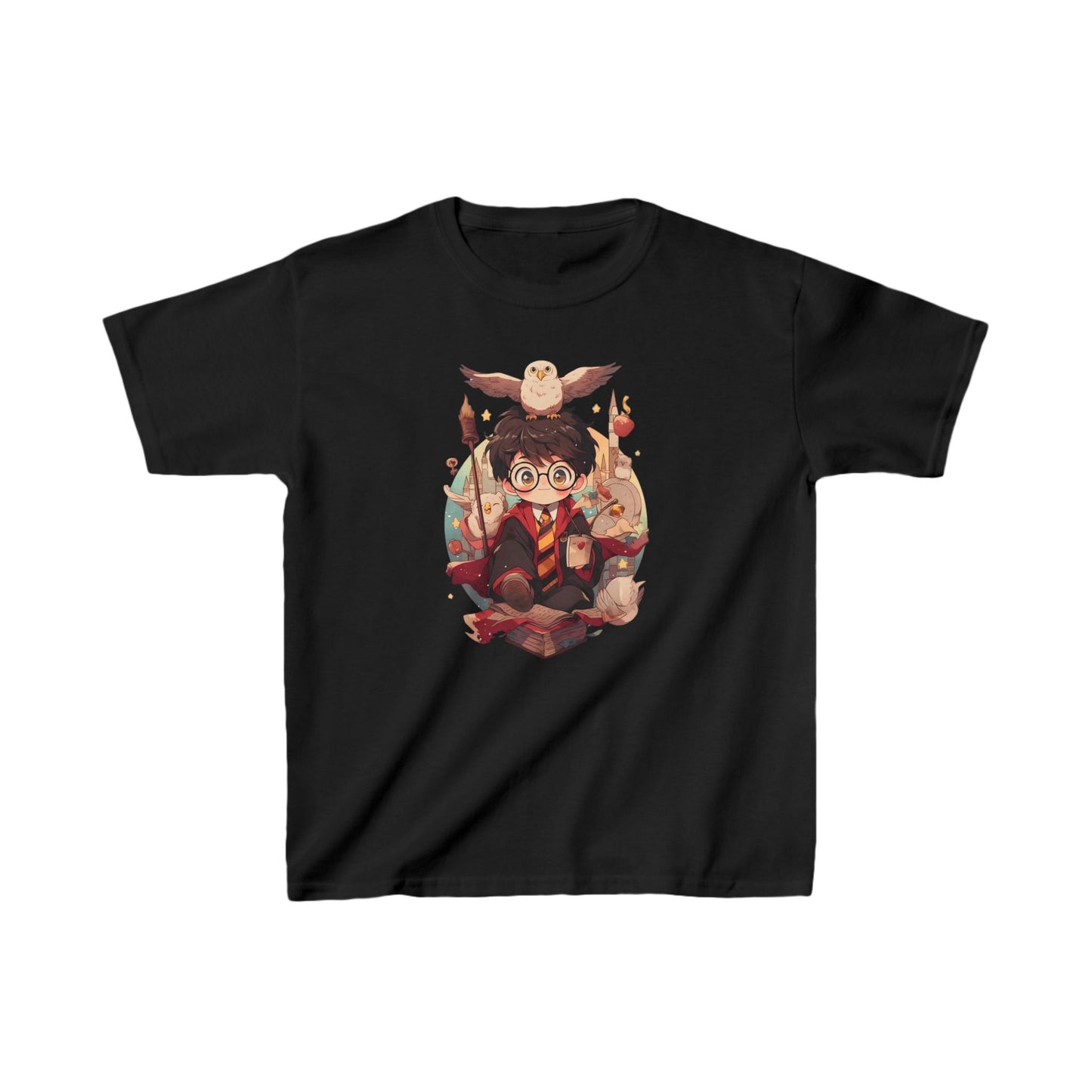 Harry Potter Chibi Kids Heavy Cotton™ Tee T-shirt: A Magical Addition to Your Wardrobe