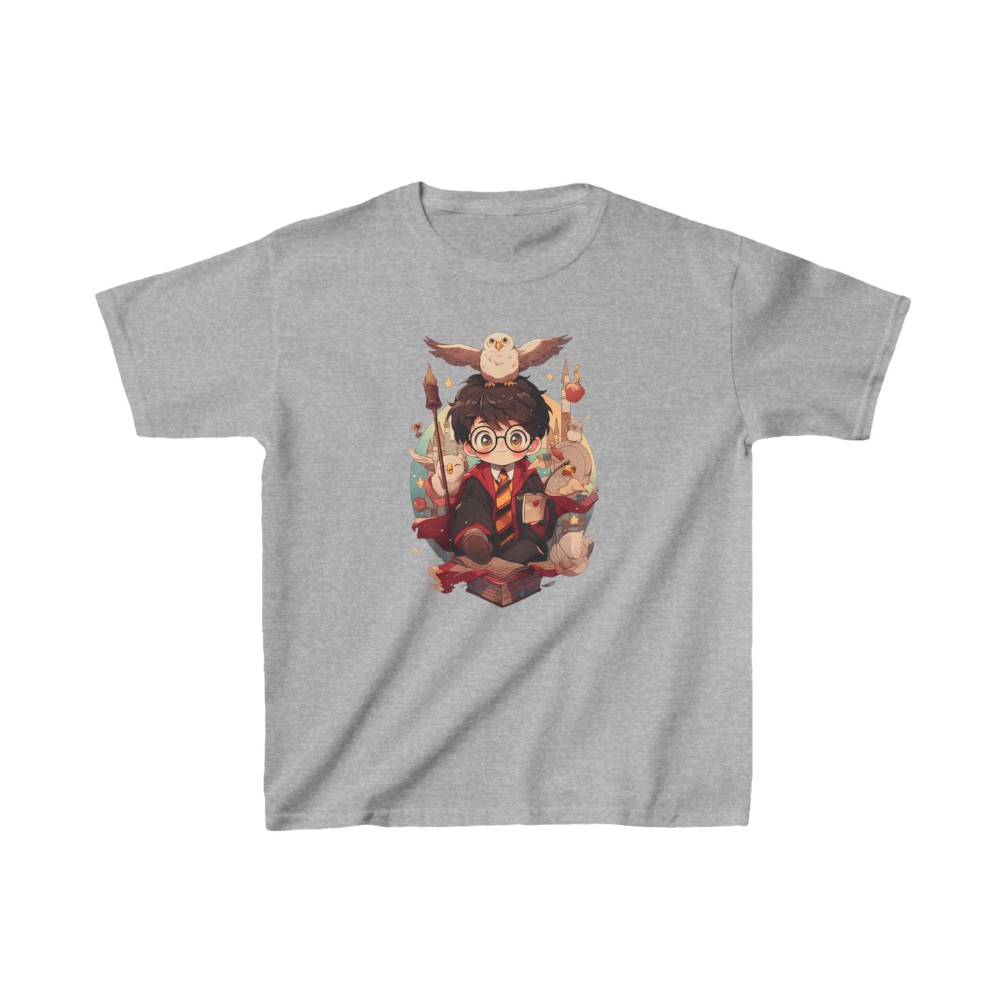 Harry Potter Chibi Kids Heavy Cotton™ Tee T-shirt: A Magical Addition to Your Wardrobe