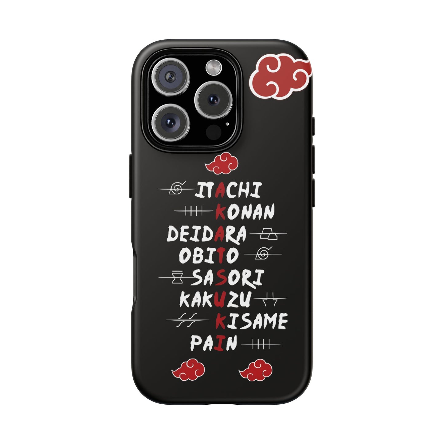 Naruto Anime-Themed Durable Phone Case