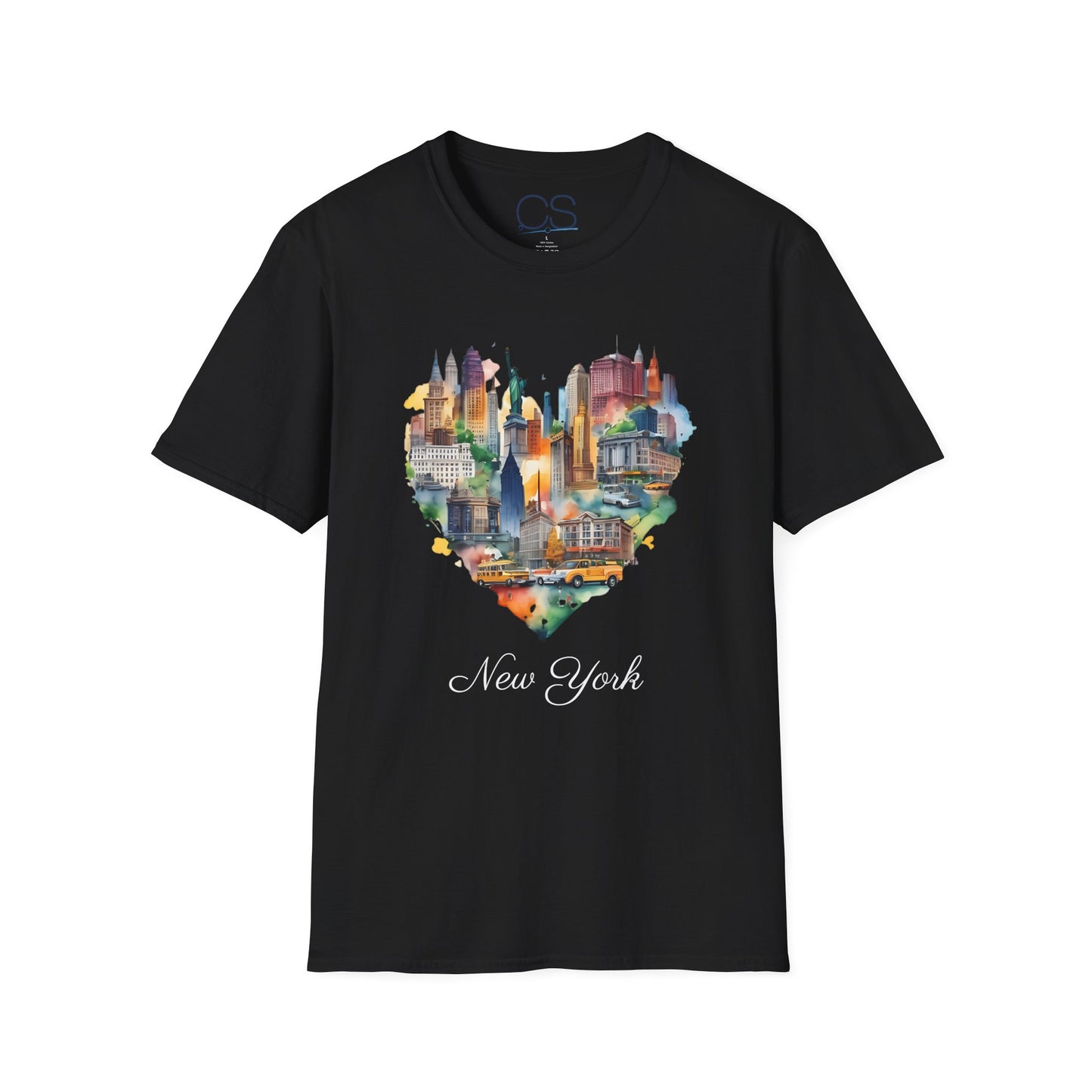 New York Heart Collage T-Shirt