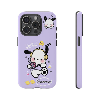 Pochacco Patterned Durable Phone Case